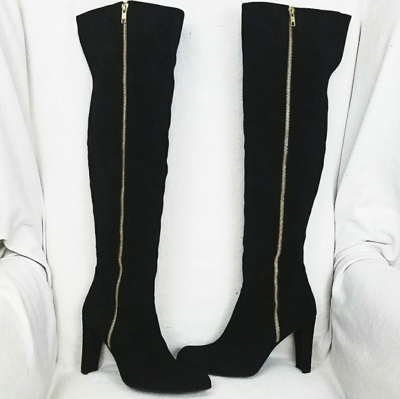 Stuart Weitzman Shoes - H P Stuart Weitzman Suede Over The Knee Boots.